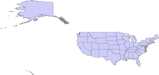 WMS GetMap response map